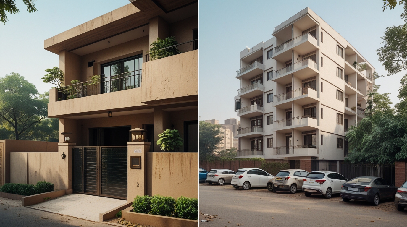 Builder Floors vs Apartments in South Delhi – What Works Better for Elite Families?