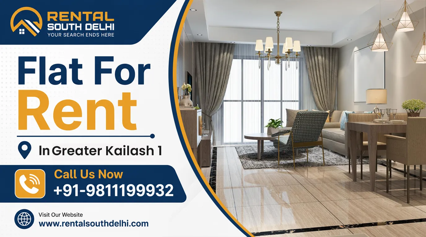 Flat For Rent In Greater Kailash 1
