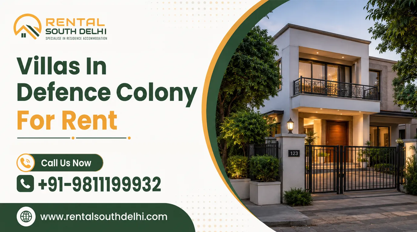 Villas In Defence Colony For Rent
